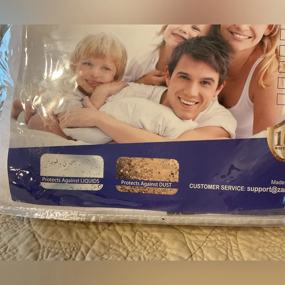 NEW WITH TAGS ZAMAT PREMIUM TWIN MATTRESS PROTECTOR